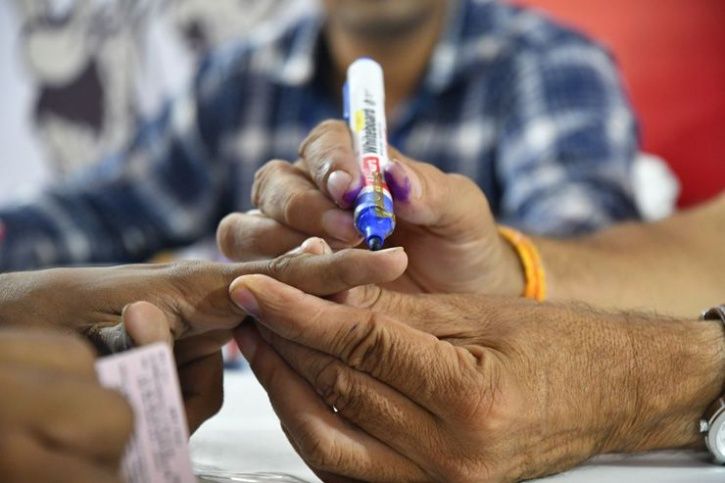 Differently-Abled Voters voting india