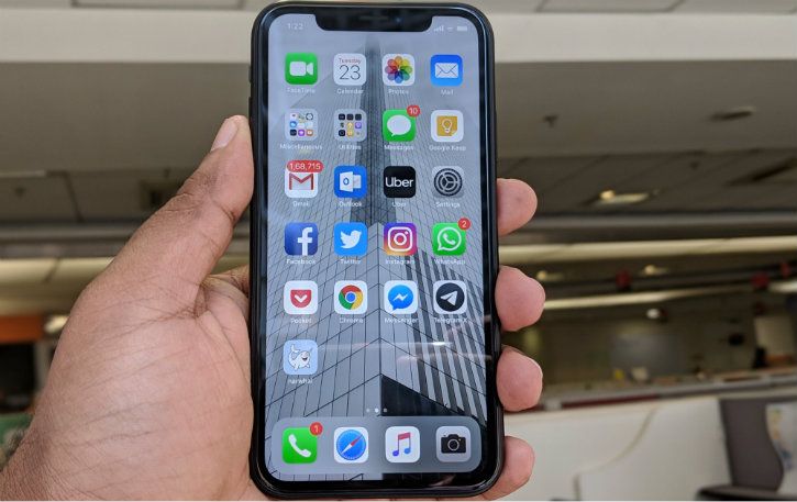 iPhone XR front bezel and FaceID