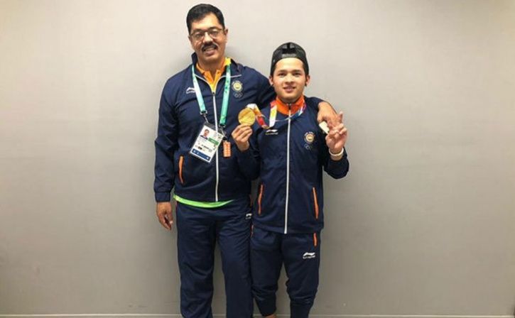 jeremy lalrinnung win gold in youth olympics