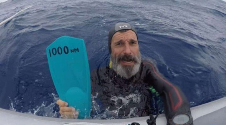 Man Trying To Be 1st To Swim Across Pacific Ocean Says He Sees Floating ...