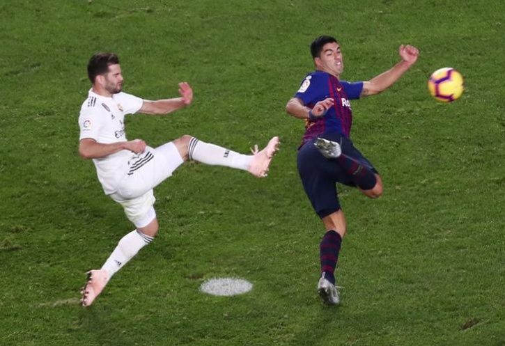 Luis Suarez Is Really Pumped At Beating Real Madrid Without Lionel Messi