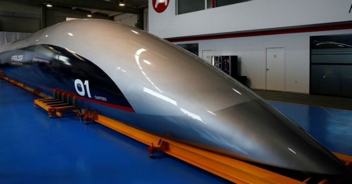 Made Of Vibranium, 32-Metre-Long, 5-Tonne ‘Quintero One’ Hyperloop Passenger Capsule Is Here!
