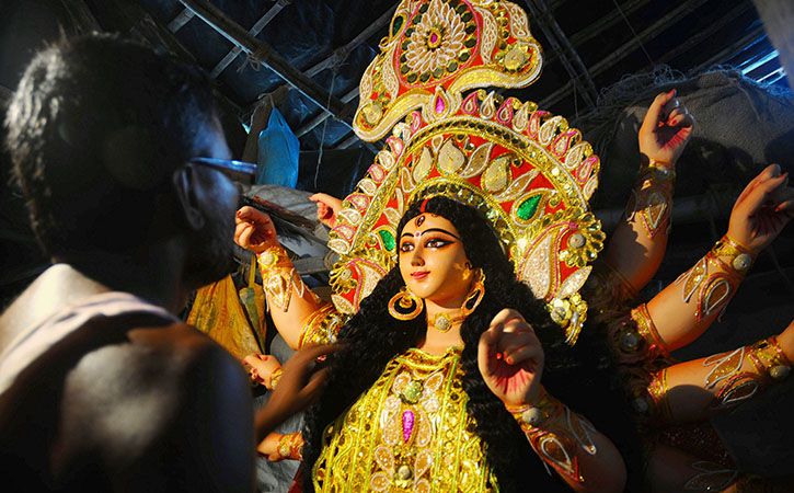 Muslim Artist Breathes Life Into Durga Idols In Assam
