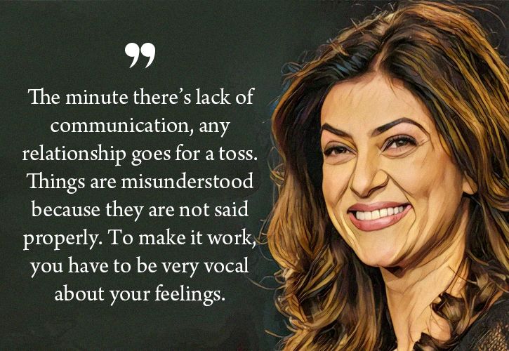 15 Times Sushmita Sen Gave Valuable Lessons On How To Deal ... Rishte quotes on love, sad, life, thoughts, family, and rishtey nibhana in hindi.