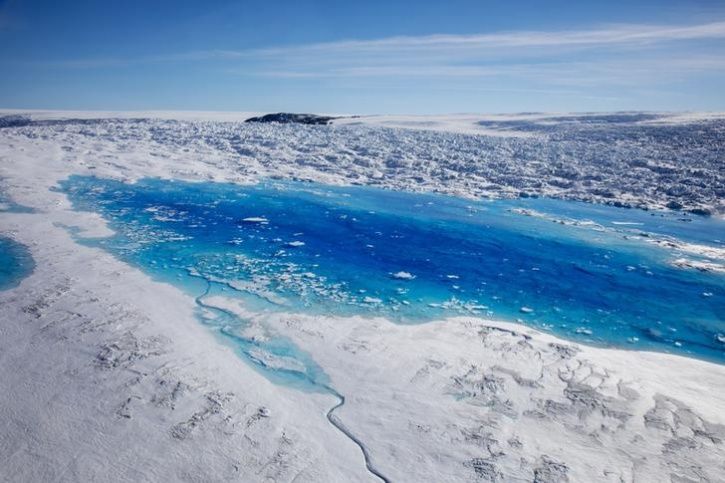 Greenland glacier collapse