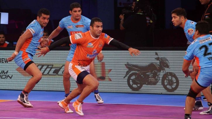 He is part of Puneri Paltan in the Pro Kabaddi League.