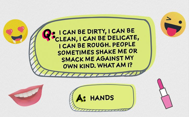 13 Riddles That Your Dirty Mind Will Never Get Right