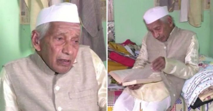 There Is No Age Limit To Learning! 89-Year-Old Freedom Fighter Aspires ...