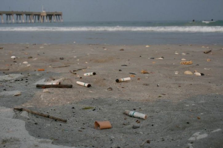 Since Cigarette Butts, Not Plastic Straws, Are The Worst Contaminant of Oceans