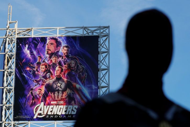 Avengers Endgame billboard.