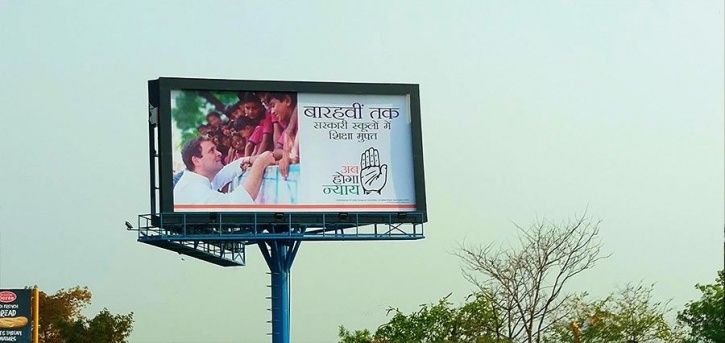 Battle Of Billboards: Congress, BJP, And AAP Fight It Out In Delhi