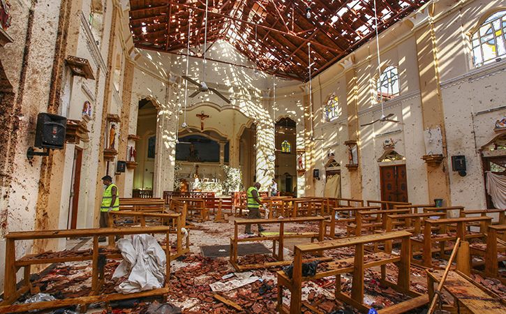 Dasun Shanaka recounts church bombing horror