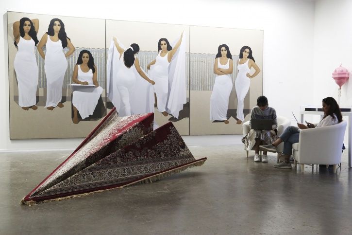 At This Dubai Art Fair India And Pakistan Artists Unite To