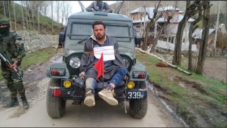 Farooq Ahmed Dar, Jammu and Kashmir, human shield, elections, Budgam