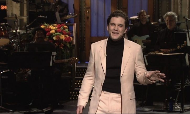 Kit Harington shaved off his beard and stripped on Saturday Night Live (SNL).