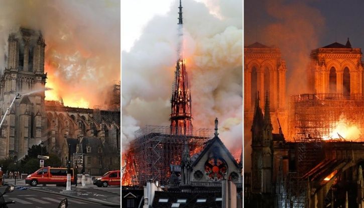 Notre Dame Cathedral Fire: Celebrities Mourns Loss Of Historical Church Notre Dame Cathedral