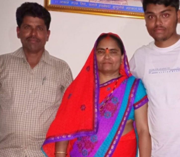 Pradeep Singh and  family