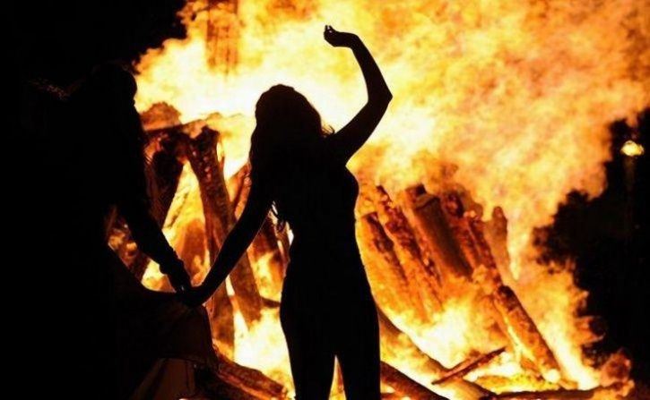 UP Woman Set On Fire