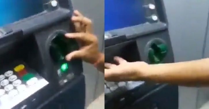 This Video Of A Tampered ATM In Delhi Shows What You Need To Check