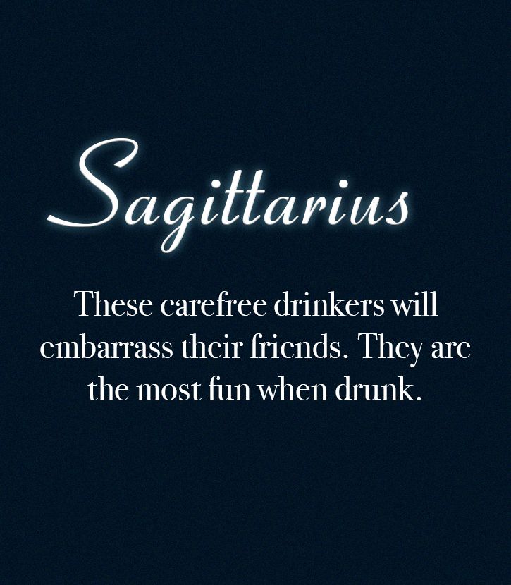 How Different Zodiac Signs Behave When They Are Drunk