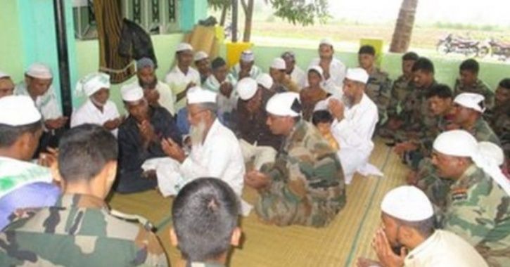 In a bid to express gratitude, residents of Shirgur village near Raibag asked Army personnel who res