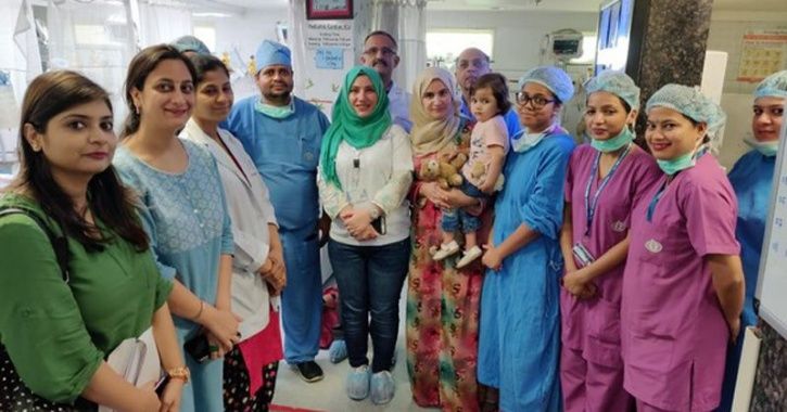 Two Iraqi Girls Given A New Lease Of Life At Delhi Hospital, To ...