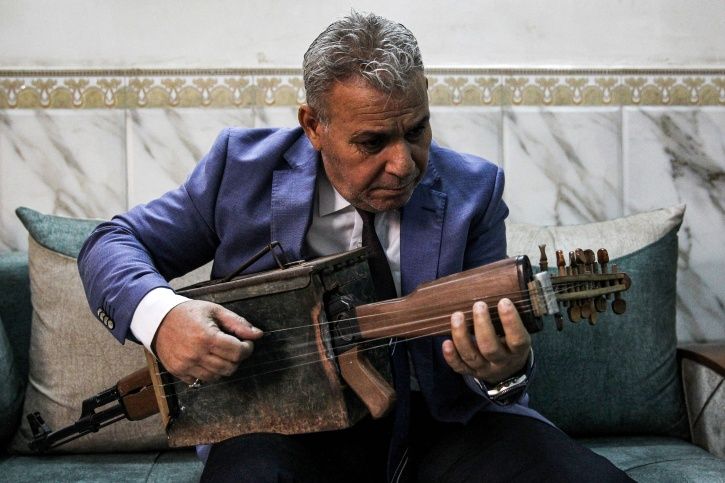 Power Of Strings: This Iraqi Teacher Transformed His Assault Rifle Into ...