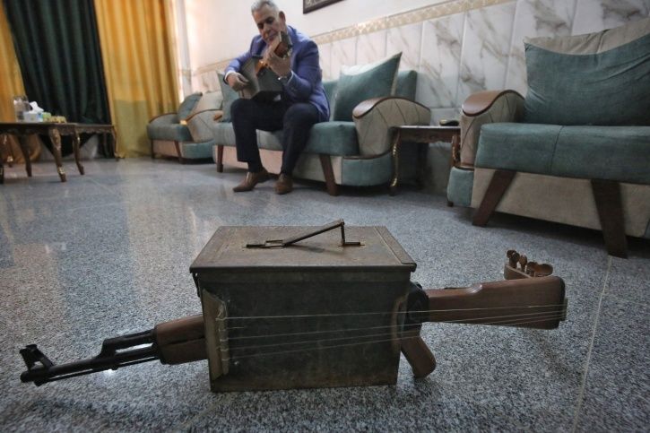 Power Of Strings: This Iraqi Teacher Transformed His Assault Rifle Into ...