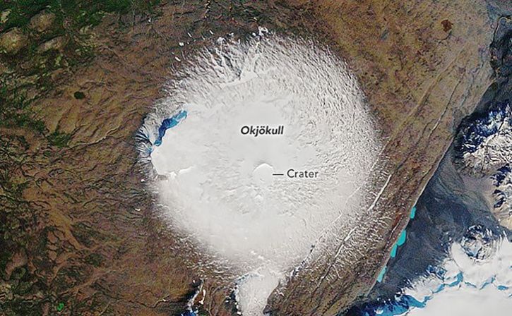 Memory Of Glacier Lost To Climate Change