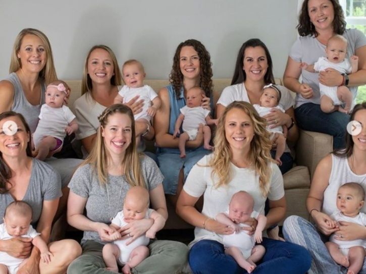 Remember Nine Nurses Who Got Pregnant Together? They've Given Birth(02)