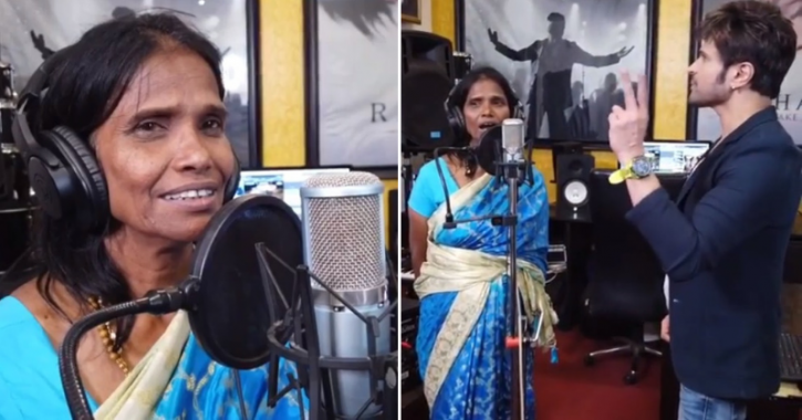 Ranu Mondal second song with Himesh Reshammiya is titled Aahat.