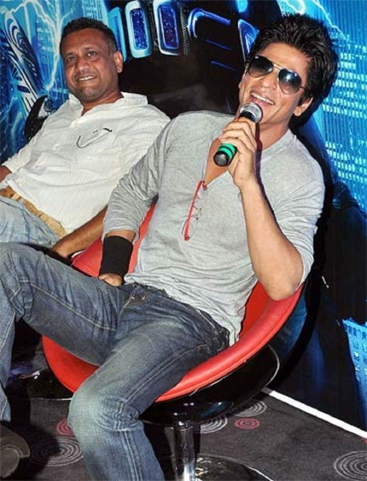Shah Rukh Khan and Anubhav