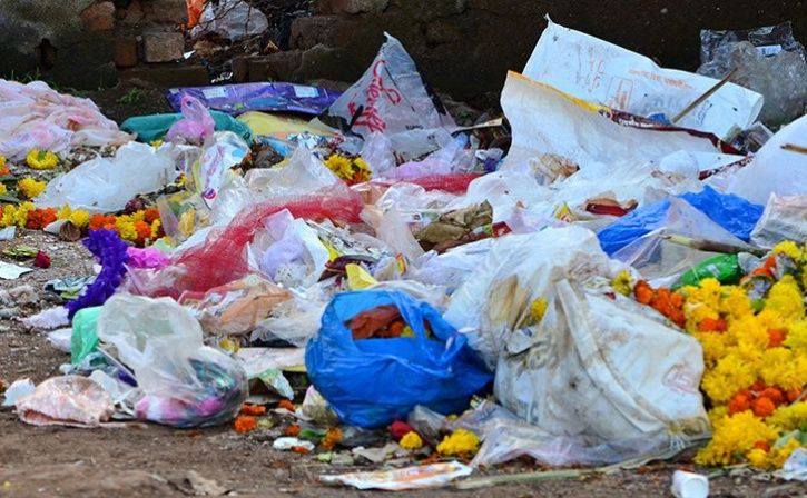 slyly imported 1.2 lakh plastic waste