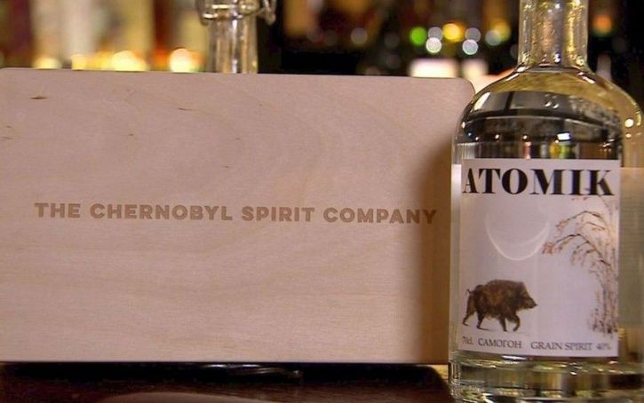 The Chernobyl Spirit Company: Chernobyl vodka is called ATOMIK.