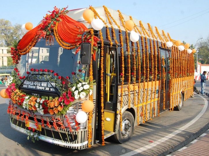 Electric Buses in UP, Uttar Pradesh Electric Buses, Electric Vehicles India, Electric Buses India, I