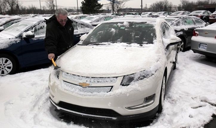 Electric Cars Limited Range, Electric Cars Reduced Range, Electric Cars Range Problem, Polar Vortex 