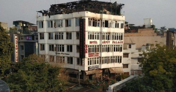 Hotel Arpit Palace fire accident