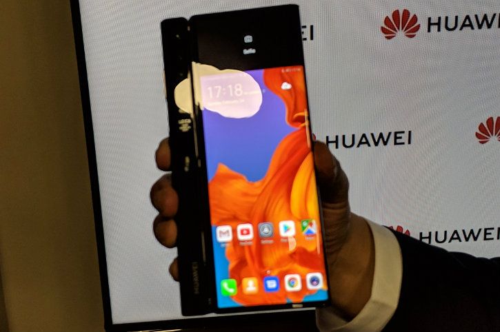 huawei mate x foldable screen smartphone mwc 2019