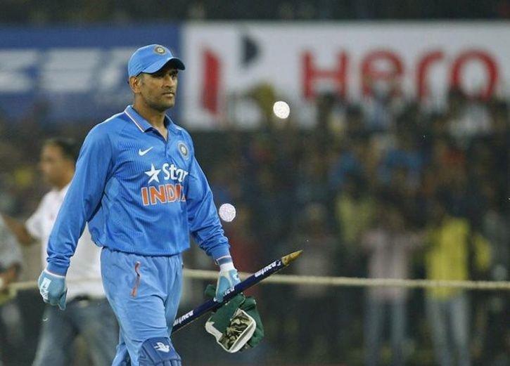 MS Dhoni is very quick with the gloves