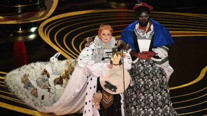Oscars 2019: Melissa McCarthy and Brian Tyree Henry wore rabbit dresses