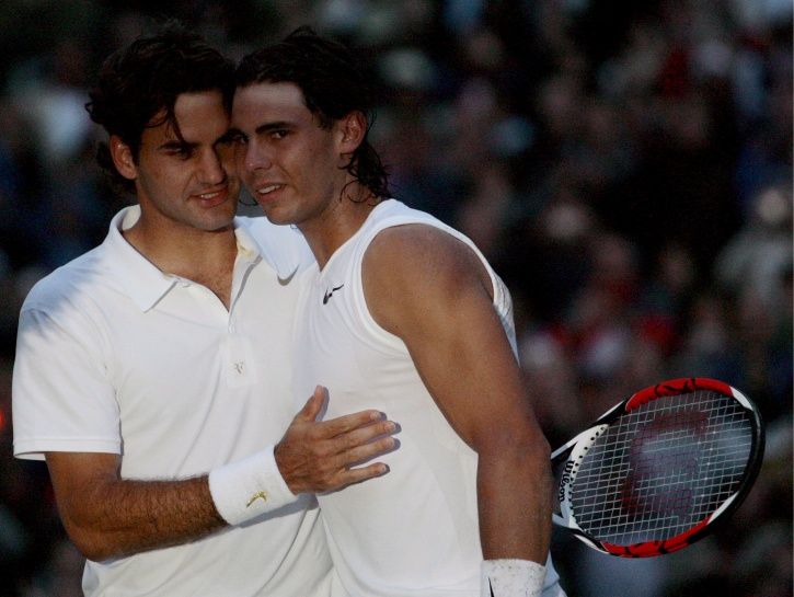 Roger Federer and Rafael Nadal are legends