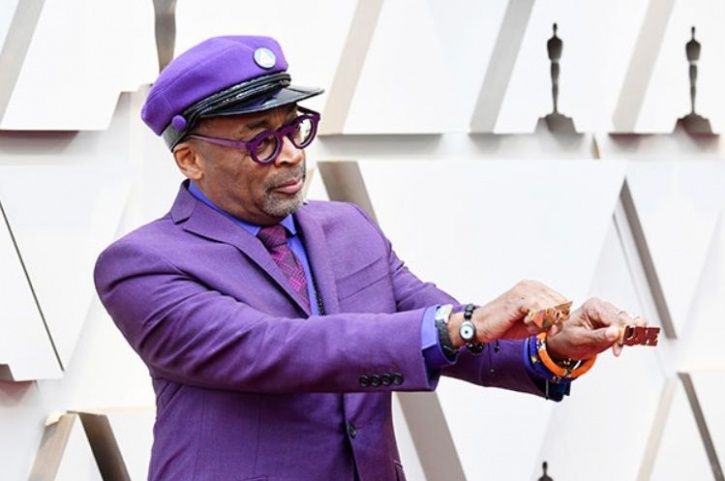 Spike Lee Jumps Into The Arms Of Samuel L Jackson To Hug Him & Celebrate His Historic Oscar Win