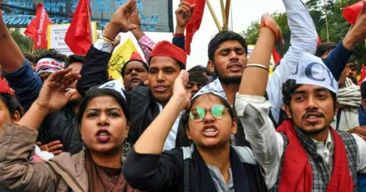 Students From Across India March To Parliament To Remind Govt Of Sorry State Of Employment