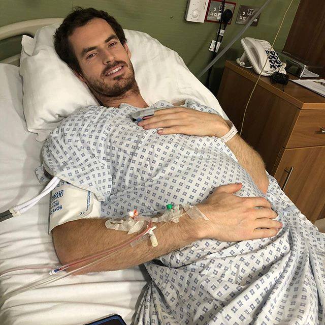 Andy Murray is recovering