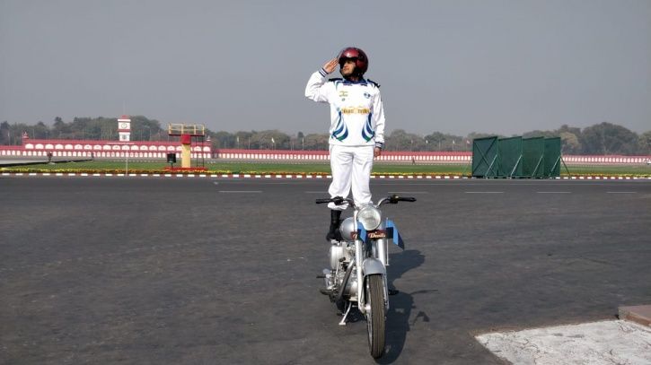 Captain Shikha Surabhi, Republic Day, Army Daredevils Team, Corps of signal, first female officer