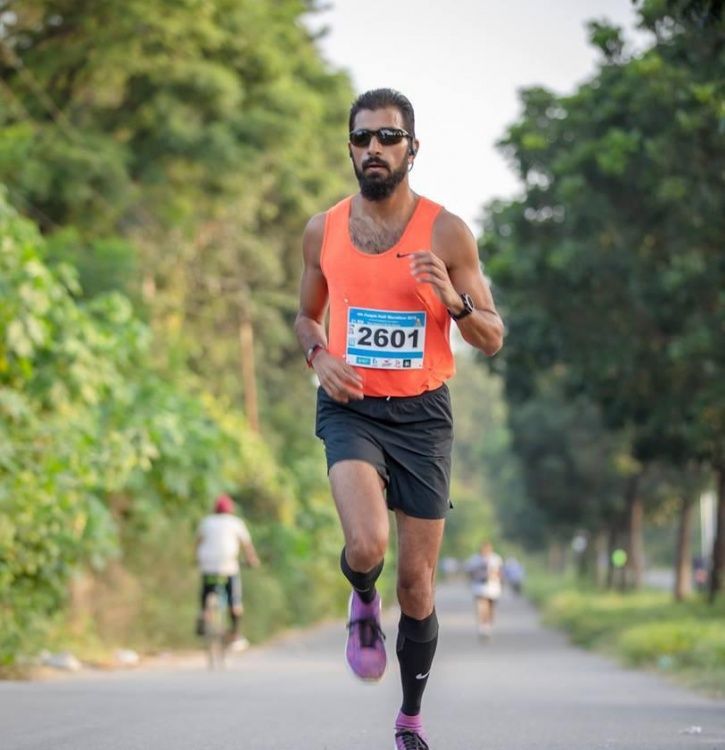 Keshav Maniktahla loves to run