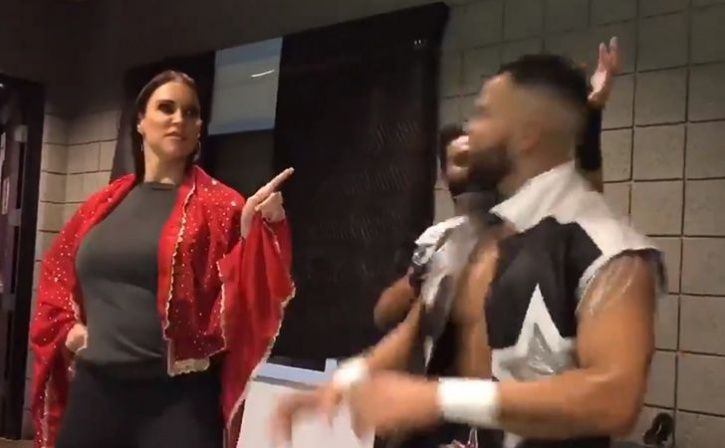 Stephanie Mcmahon Performs Bollywood Dance Moves With The Singh Brothers
