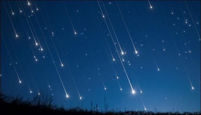 We have all heard of a meteor shower. A celestial event in which a number of radiating meteors enter