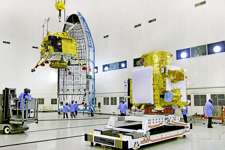 Chandrayaan 2 integration GSLV Mk3