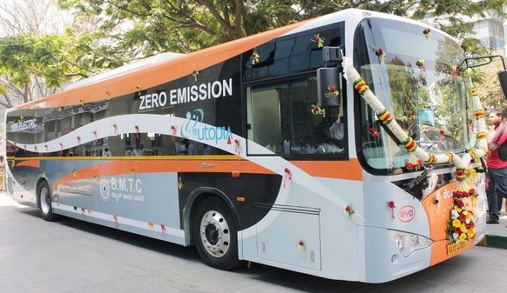 Electric Bus Bengaluru, Bengaluru E Buses, Electric Bus India, India Electric Vehicles, BMTC Electri